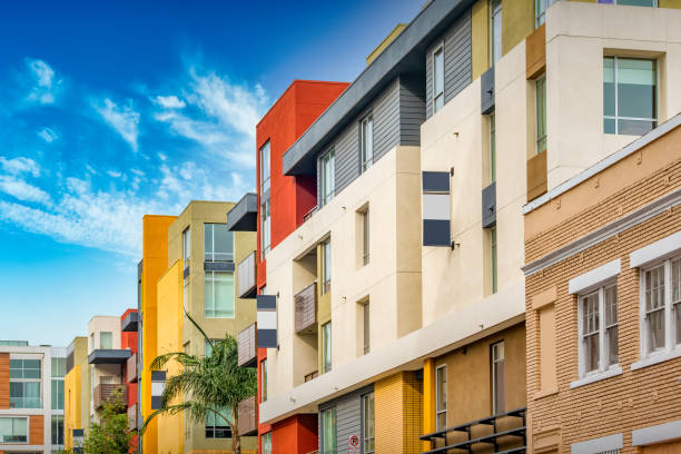 New colorful condo buildings in Hollywood, Los Angeles, California, USA Affordable housing in Los Angeles 2025 β HUD income limits